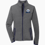 PRESQUE ISLE HIGH SCHOOL WILDCATS <span class="pdp-name-mascot">PRESQUE ISLE WILDCATS</span> Sport-Tek Women's Sport-Wick Stretch Contrast Full-Zip Jacket Front Thumbnail