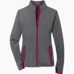 Alexander Spartans Sport-Tek Women's Sport-Wick Stretch Contrast Full-Zip Jacket Front Thumbnail