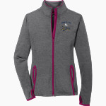 LA QUINTA HIGH SCHOOL AZTECS Sport-Tek Women's Sport-Wick Stretch Contrast Full-Zip Jacket Front Thumbnail