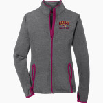 Kelly Hawks <span class="pdp-name-mascot">Kelly Hawks</span> Sport-Tek Women's Sport-Wick Stretch Contrast Full-Zip Jacket Front Thumbnail