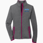 ATWATER HIGH SCHOOL FALCONS Sport-Tek Women's Sport-Wick Stretch Contrast Full-Zip Jacket Front Thumbnail