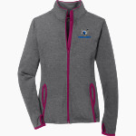 Eisenhower Elementary School Eagles <span class="pdp-name-mascot">Eisenhower Elementary School Eagles</span> Sport-Tek Women's Sport-Wick Stretch Contrast Full-Zip Jacket Front Thumbnail
