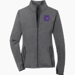 UPSON-LEE High School Knights Sport-Tek Women's Sport-Wick Stretch Contrast Full-Zip Jacket Front Thumbnail