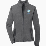 Hawaii Pacific University Online Store <span class="pdp-name-mascot">Hawaii Pacific University Sharks</span> Sport-Tek Women's Sport-Wick Stretch Contrast Full-Zip Jacket Front Thumbnail