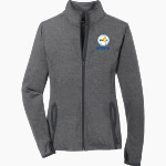 New York State Athletic Trainers' Association <span class="pdp-name-mascot">New York State Athletic Trainers' Association</span> Sport-Tek Women's Sport-Wick Stretch Contrast Full-Zip Jacket Front Thumbnail