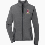 WM E GRADY VOC TECH SCHOOL FALCONS <span class="pdp-name-mascot">GRADY HIGH SCHOOL FALCONS</span> Sport-Tek Women's Sport-Wick Stretch Contrast Full-Zip Jacket Front Thumbnail