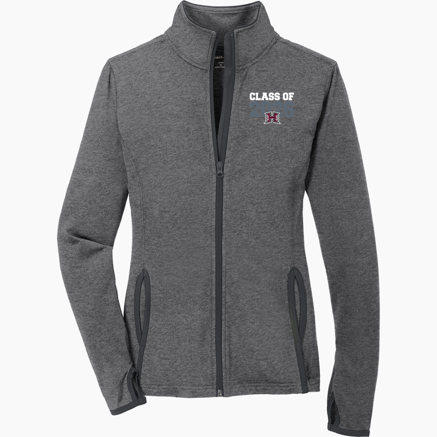 HILLSIDE HIGH SCHOOL COMETS <span class="pdp-name-mascot">HILLSIDE COMETS</span> Sport-Tek Women's Sport-Wick Stretch Contrast Full-Zip Jacket