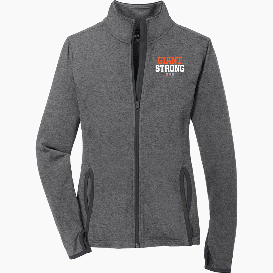 Sequoias Giants <span class="pdp-name-mascot">College of the Sequoias</span> Sport-Tek Women's Sport-Wick Stretch Contrast Full-Zip Jacket