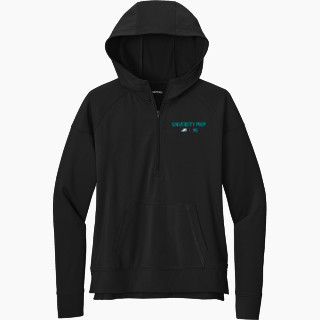 Sport-Tek Women's Sport Wicking Stretch 1/2 Zip Hoodie