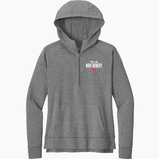 Sport-Tek Women's Sport Wicking Stretch 1/2 Zip Hoodie