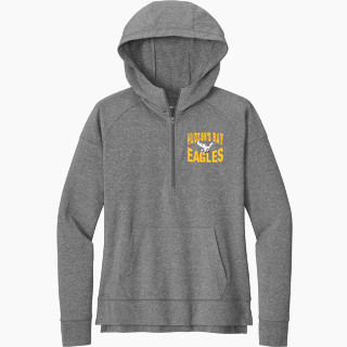 Sport-Tek Women's Sport Wicking Stretch 1/2 Zip Hoodie