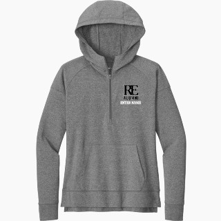 Sport-Tek Women's Sport Wicking Stretch 1/2 Zip Hoodie