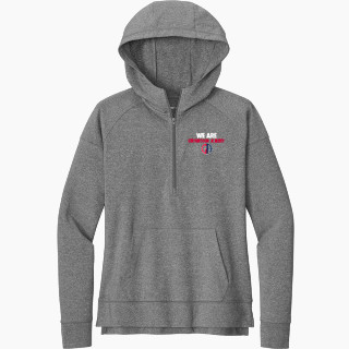 Sport-Tek Women's Sport Wicking Stretch 1/2 Zip Hoodie