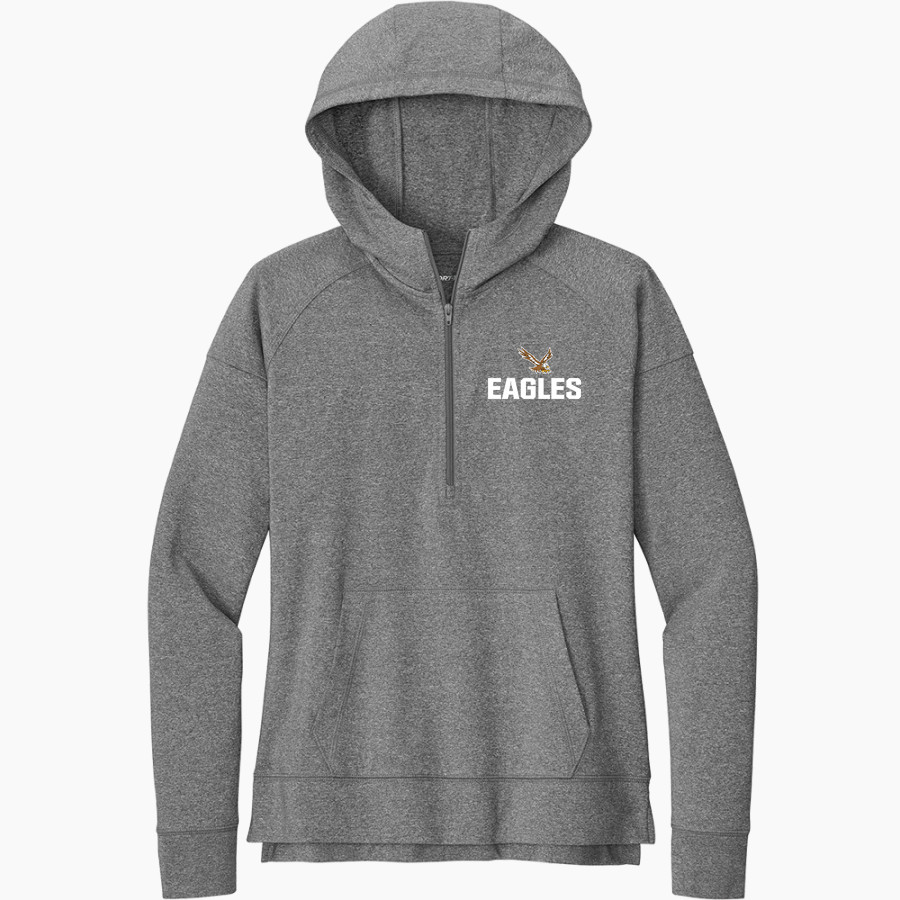 Evergreen Lutheran Eagles Sport-Tek Women's Sport Wicking Stretch 1/2 Zip Hoodie