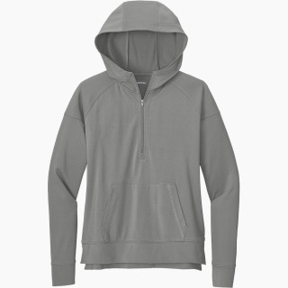 Sport-Tek Women's Sport Wicking Stretch 1/2 Zip Hoodie