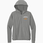 Missouri Valley Vikings <span class="pdp-name-mascot">Missouri Valley College Vikings</span> Sport-Tek Women's Sport Wicking Stretch 1/2 Zip Hoodie Front Thumbnail