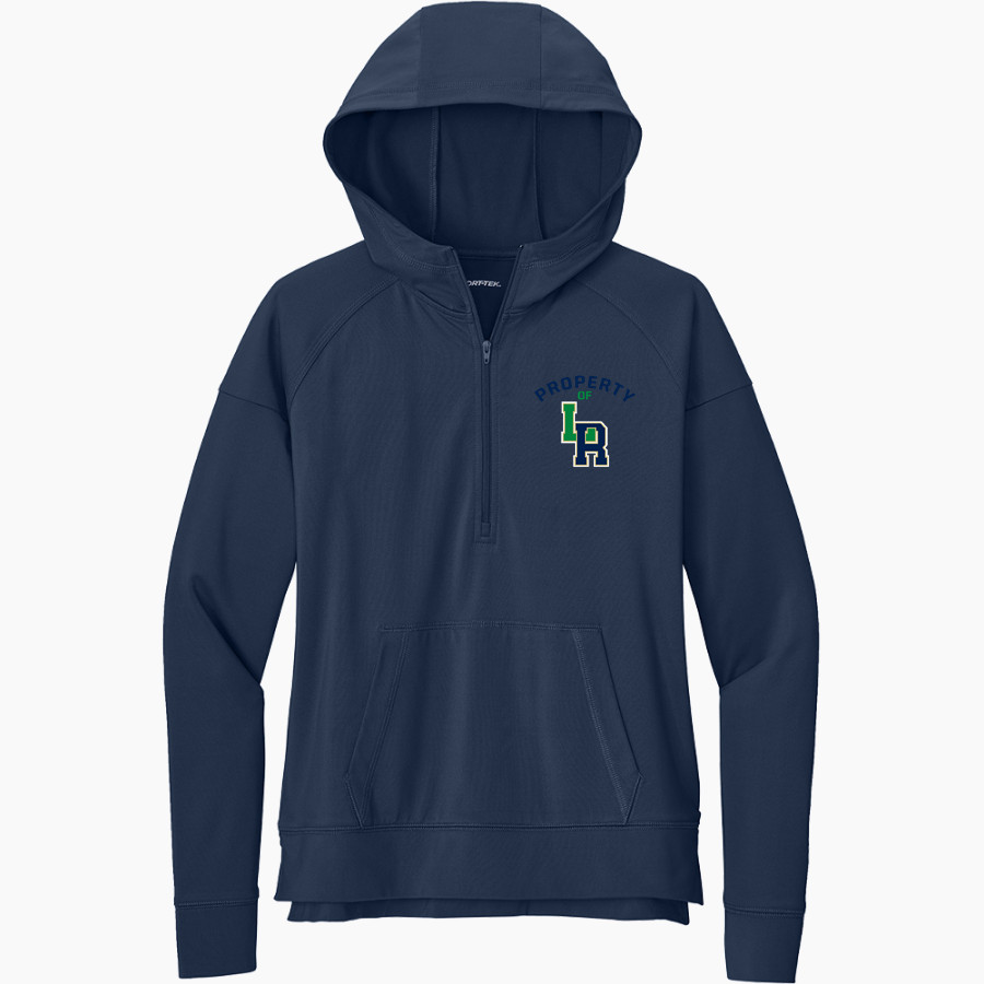 Lava Ridge Gilas <span class="pdp-name-mascot">Lava Ridge Intermediate Gilas</span> Sport-Tek Women's Sport Wicking Stretch 1/2 Zip Hoodie