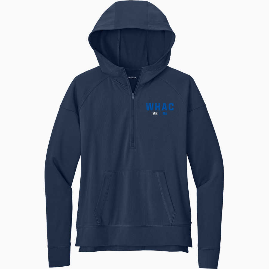 WOLVERINE-HOOSIER ATHLETIC CONFERENCE <span class="pdp-name-mascot">WOLVERINE-HOOSIER ATHLETIC CONFERENCE</span> Sport-Tek Women's Sport Wicking Stretch 1/2 Zip Hoodie