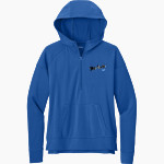 BRUNSWICK ATHLETIC FOUNDATION GO BIG BLUE <span class="pdp-name-mascot">BRUNSWICK BLUE DEVILS</span> Sport-Tek Women's Sport Wicking Stretch 1/2 Zip Hoodie Front Thumbnail
