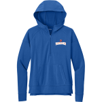 Bloomfield Warhawks <span class="pdp-name-mascot">Bloomfield Warhawks</span> Sport-Tek Women's Sport Wicking Stretch 1/2 Zip Hoodie Front Thumbnail