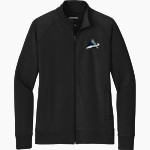 Summit Rehab Co Summit Rehab Co <span class="pdp-name-mascot">Platform Chiropractic</span> Sport-Tek Women's Sport-Wick Stretch Full-Zip Cadet Jacket Front Thumbnail