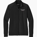 Jupiter Christian Eagles Sport-Tek Women's Sport-Wick Stretch Full-Zip Cadet Jacket Front Thumbnail