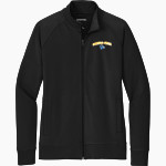 GATLINBURG-PITTMAN HIGH SCHOOL HIGHLANDERS Sport-Tek Women's Sport-Wick Stretch Full-Zip Cadet Jacket Front Thumbnail