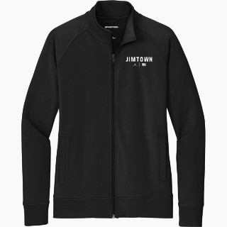 Sport-Tek Women's Sport-Wick Stretch Full-Zip Cadet Jacket