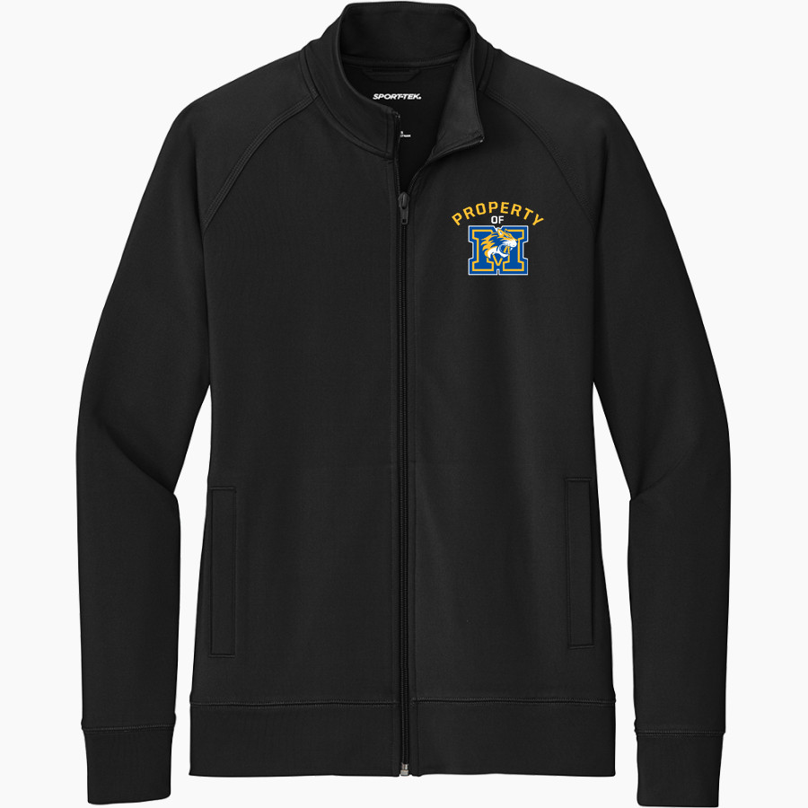 Mercy High School Tigers Online Store Sport-Tek Women's Sport-Wick Stretch Full-Zip Cadet Jacket