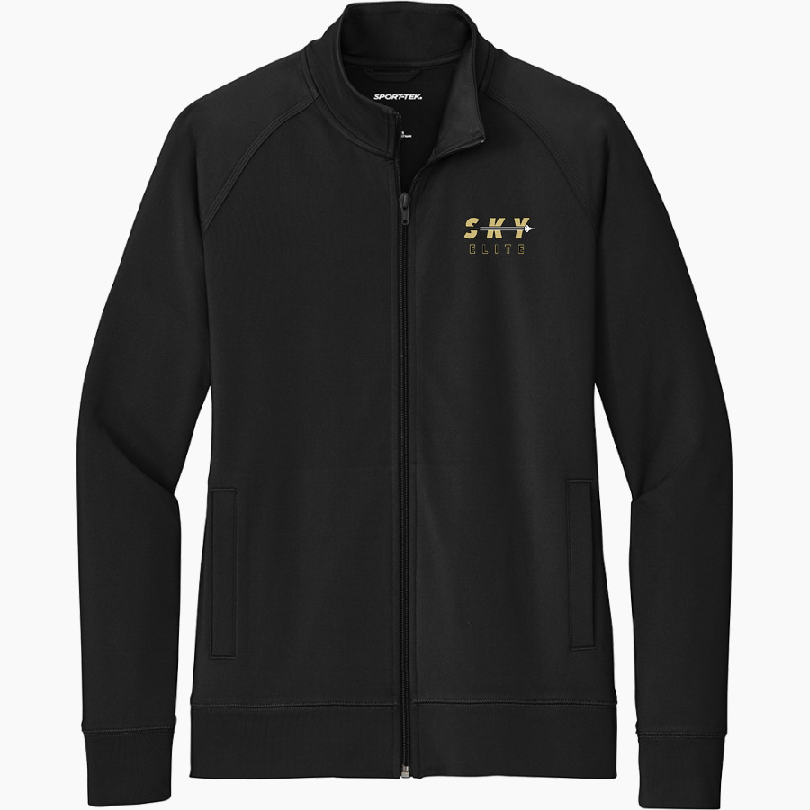 S.K.Y. Development Online Store <span class="pdp-name-mascot">S.k.y. Development</span> Sport-Tek Women's Sport-Wick Stretch Full-Zip Cadet Jacket