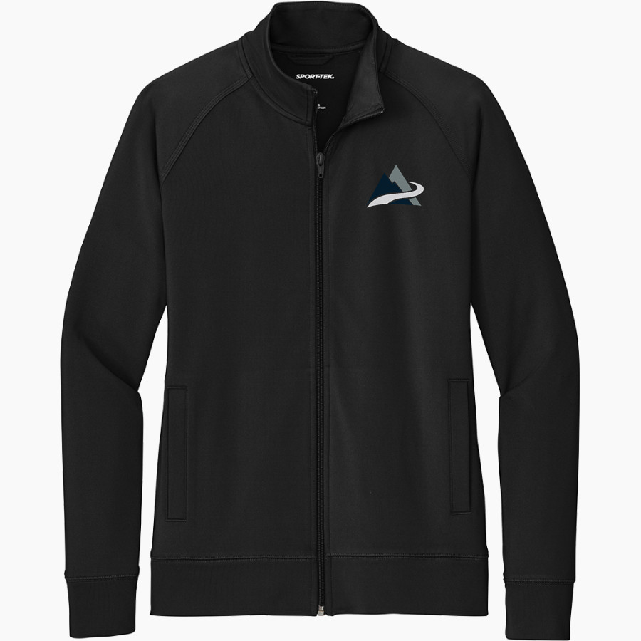 Summit Rehab Co Summit Rehab Co <span class="pdp-name-mascot">Platform Chiropractic</span> Sport-Tek Women's Sport-Wick Stretch Full-Zip Cadet Jacket