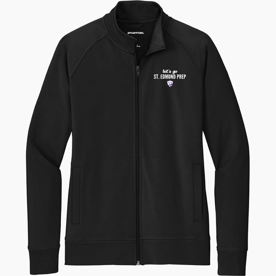 St. Edmund Prep Eagles <span class="pdp-name-mascot">St. Edmund Eagles</span> Sport-Tek Women's Sport-Wick Stretch Full-Zip Cadet Jacket