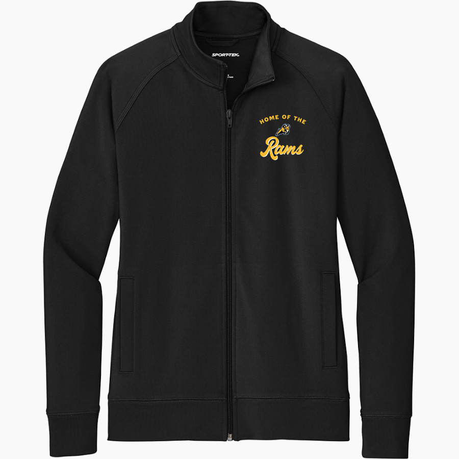 RIVERDALE HIGH SCHOOL RAMS <span class="pdp-name-mascot">RIVERDALE RAMS</span> Sport-Tek Women's Sport-Wick Stretch Full-Zip Cadet Jacket