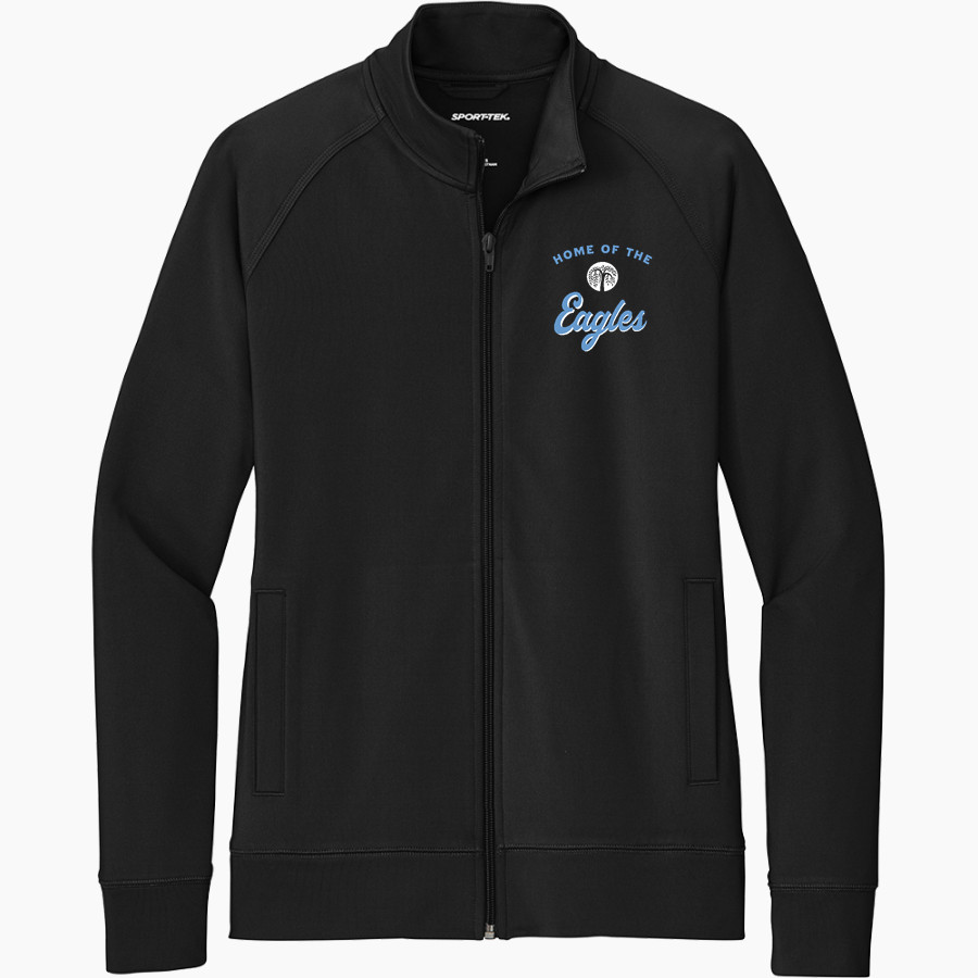 WILLOWS ACADEMY Eagles <span class="pdp-name-mascot">Willows Eagles</span> Sport-Tek Women's Sport-Wick Stretch Full-Zip Cadet Jacket