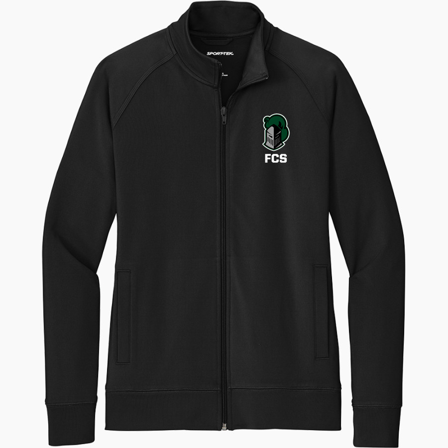 Franklin Classical School Knights Online Store Sport-Tek Women's Sport-Wick Stretch Full-Zip Cadet Jacket