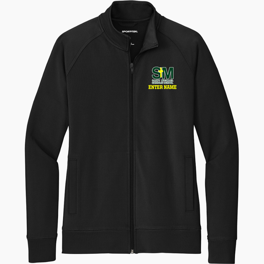 St. Michael Gators Sport-Tek Women's Sport-Wick Stretch Full-Zip Cadet Jacket