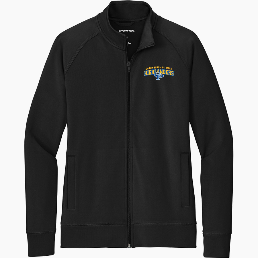 GATLINBURG-PITTMAN HIGH SCHOOL HIGHLANDERS <span class="pdp-name-mascot">GATLINBURG - PITTMAN HIGHLANDERS</span> Sport-Tek Women's Sport-Wick Stretch Full-Zip Cadet Jacket