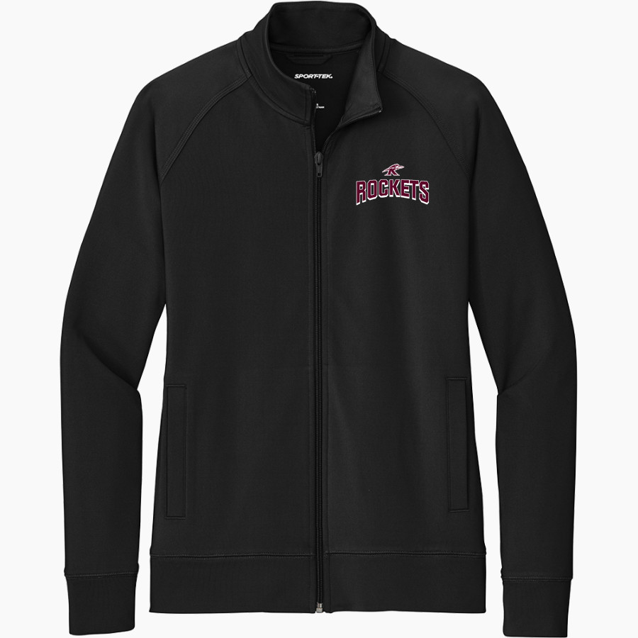 ROCKRIDGE HIGH SCHOOL ROCKETS <span class="pdp-name-mascot">ROCKRIDGE ROCKETS</span> Sport-Tek Women's Sport-Wick Stretch Full-Zip Cadet Jacket