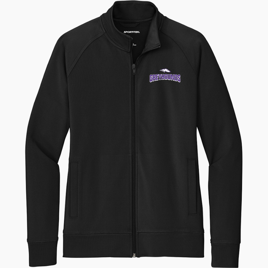 LEBANON COMMUNITY HIGH SCHOOL GREYHOUNDS <span class="pdp-name-mascot">LEBANON GREYHOUNDS</span> Sport-Tek Women's Sport-Wick Stretch Full-Zip Cadet Jacket