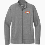 ECU Tigers <span class="pdp-name-mascot">East Central Tigers</span> Sport-Tek Women's Sport-Wick Stretch Full-Zip Cadet Jacket Front Thumbnail