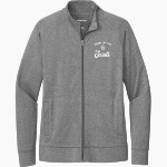 Saint Peter High School SAINTS ONLINE STORE <span class="pdp-name-mascot">Saint Peter Saints</span> Sport-Tek Women's Sport-Wick Stretch Full-Zip Cadet Jacket Front Thumbnail