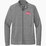 Jupiter Christian Eagles <span class="pdp-name-mascot">Jupiter Eagles</span> Sport-Tek Women's Sport-Wick Stretch Full-Zip Cadet Jacket Front Thumbnail