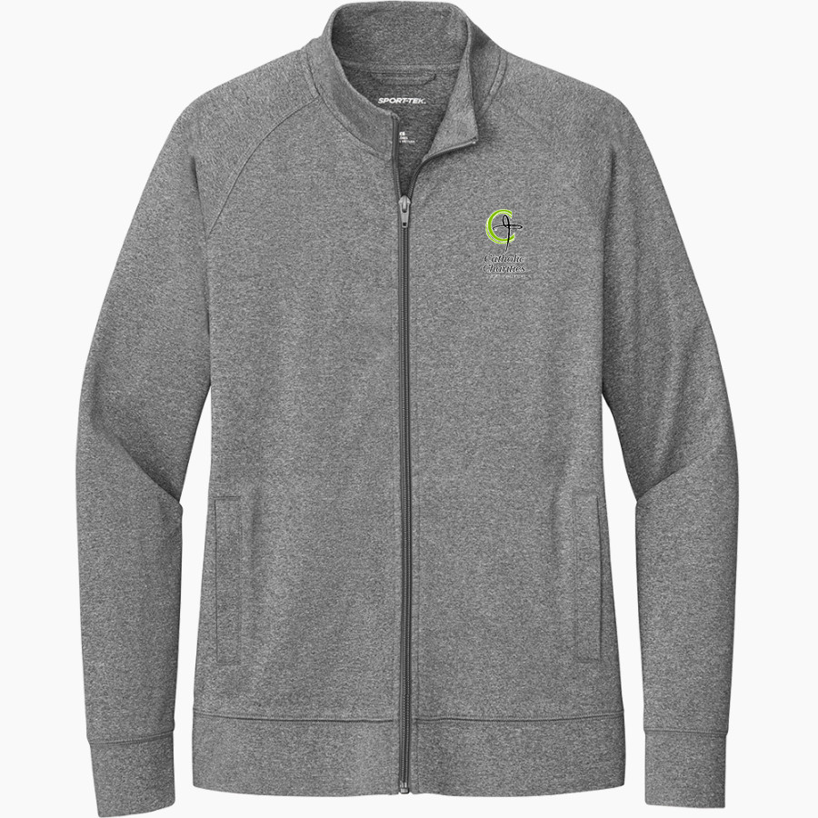 Catholic Charities of Eastern WA Catholic Charities Sport-Tek Women's Sport-Wick Stretch Full-Zip Cadet Jacket