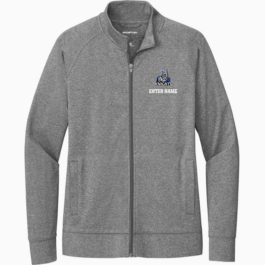 Marian Knights <span class="pdp-name-mascot">Marian High School Knights</span> Sport-Tek Women's Sport-Wick Stretch Full-Zip Cadet Jacket