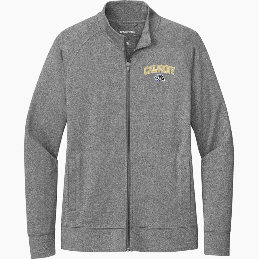 Calvary Lions <span class="pdp-name-mascot">Calvary Lions</span> Sport-Tek Women's Sport-Wick Stretch Full-Zip Cadet Jacket
