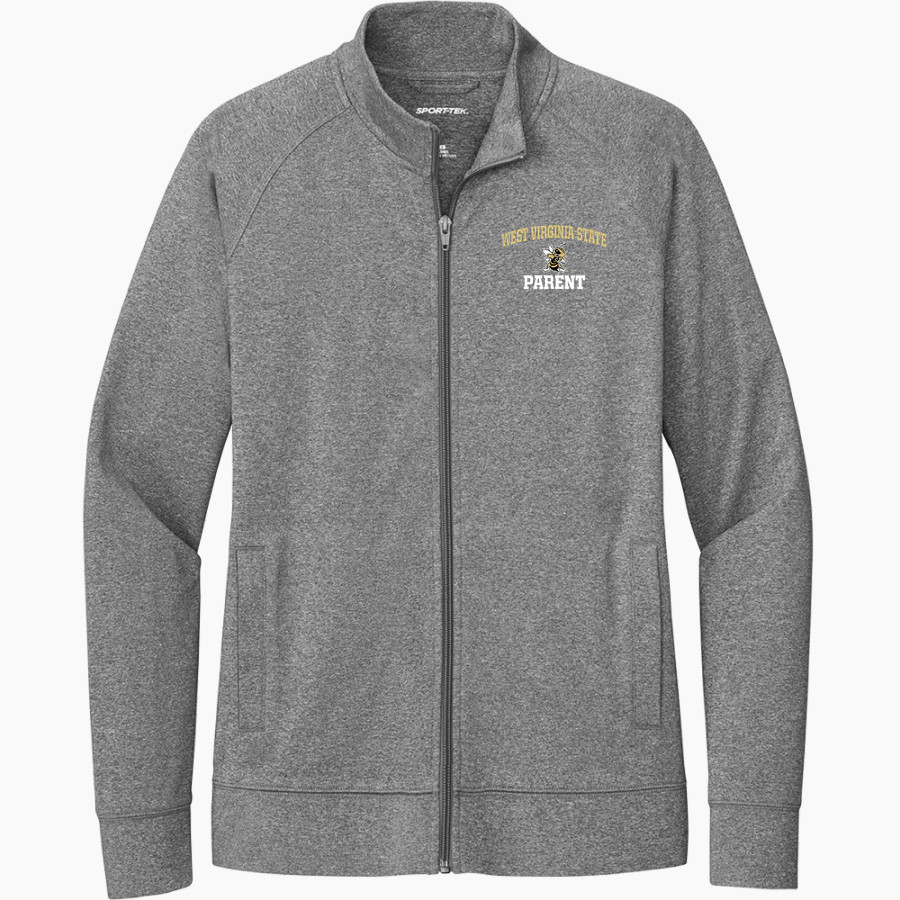 West Virginia State Yellow Jackets Sport-Tek Women's Sport-Wick Stretch Full-Zip Cadet Jacket