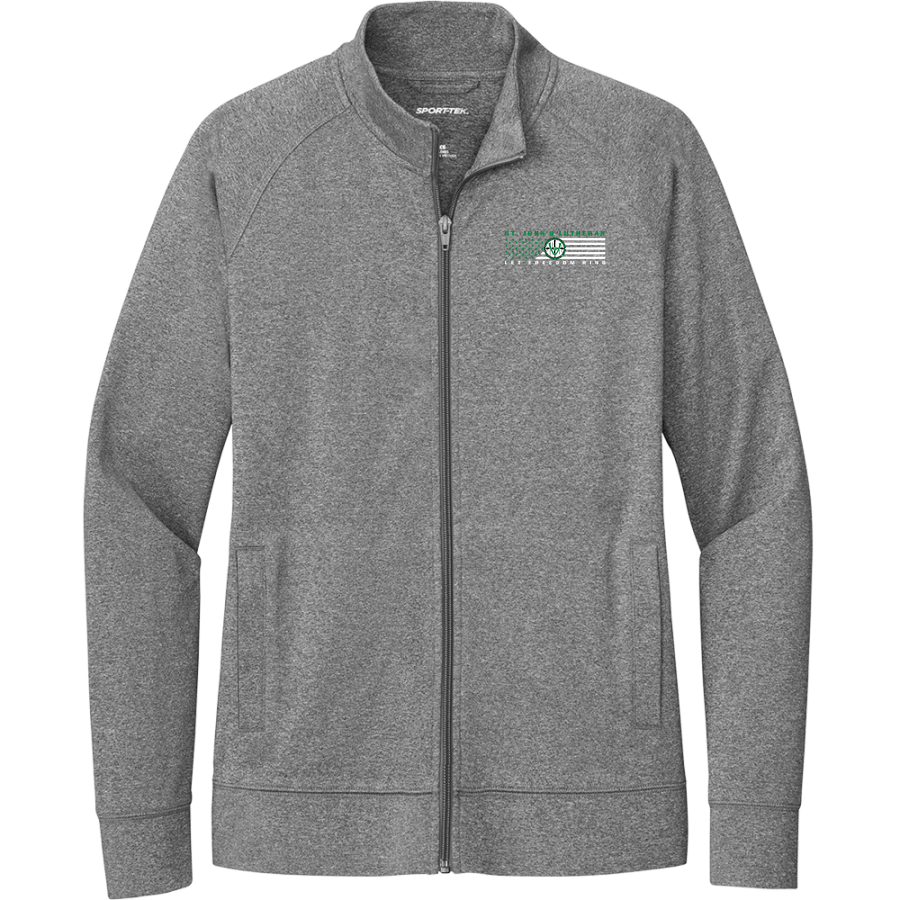 St. John's Lutheran Vikings <span class="pdp-name-mascot">St. John;s Lutheran School Vikings</span> Sport-Tek Women's Sport-Wick Stretch Full-Zip Cadet Jacket