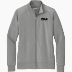 Central Intercollegiate Athletic Association <span class="pdp-name-mascot">Central Intercollegiate Athletic Association</span> Sport-Tek Women's Sport-Wick Stretch Full-Zip Cadet Jacket Front Thumbnail