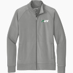 ULS Jr. Bows <span class="pdp-name-mascot">Junior Rainbows</span> Sport-Tek Women's Sport-Wick Stretch Full-Zip Cadet Jacket Front Thumbnail