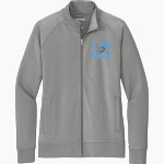 St. James Sharks <span class="pdp-name-mascot">St. James Sharks</span> Sport-Tek Women's Sport-Wick Stretch Full-Zip Cadet Jacket Front Thumbnail